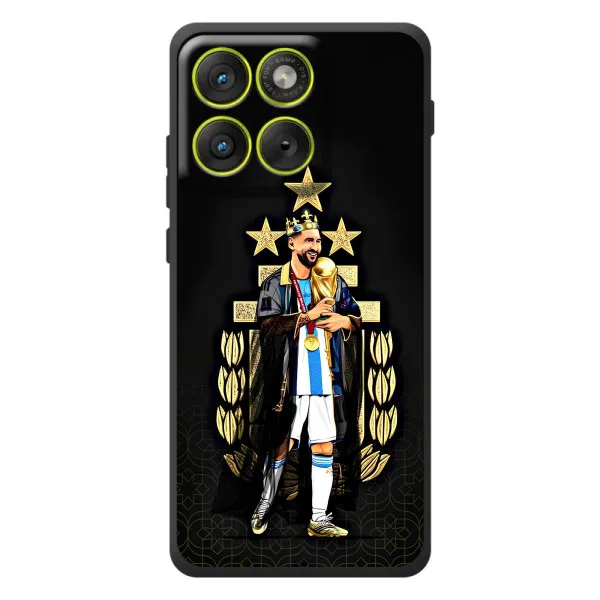 Чехол с принтом «Месси Король» для Motorola Edge 70