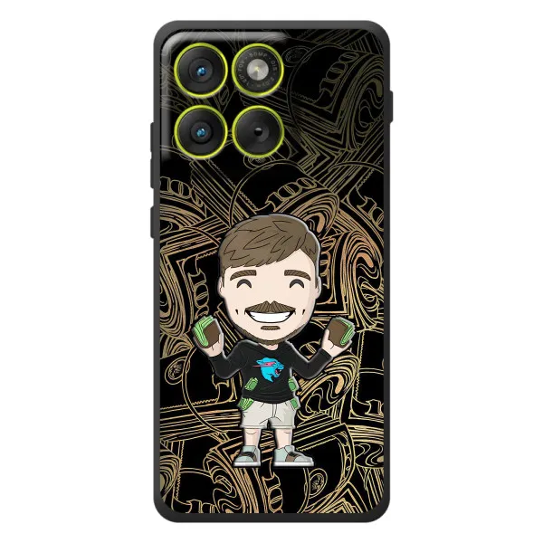 Чехол с принтом «Mister Beast» для Motorola Edge 70