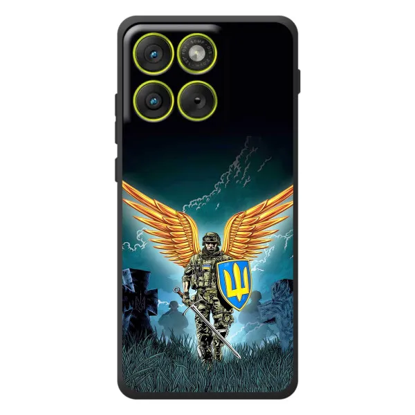 Чехол с принтом «Солдат ЗСУ» для Motorola Edge 70