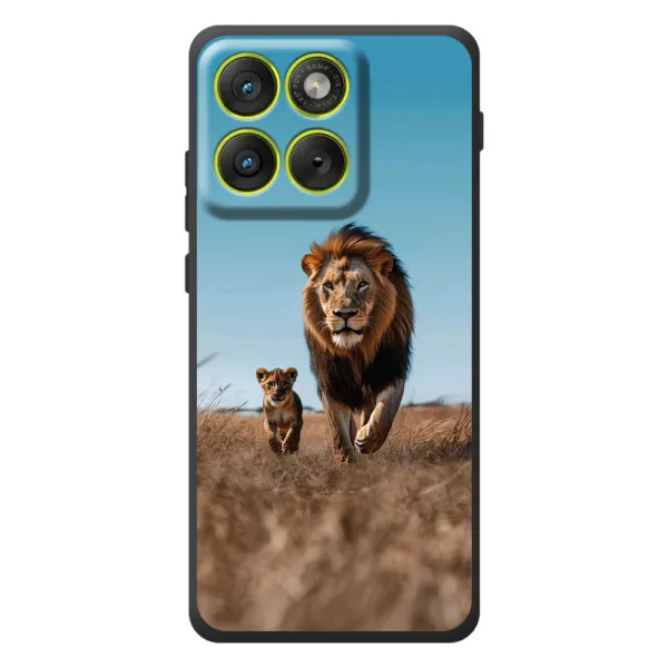 Чехол с принтом «Мусафа и Симба» для Motorola Edge 70