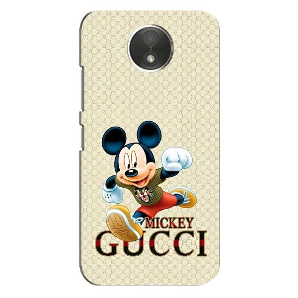 Чехол с принтом «Mikki Gucci» для Motorola Moto C (XT1750)