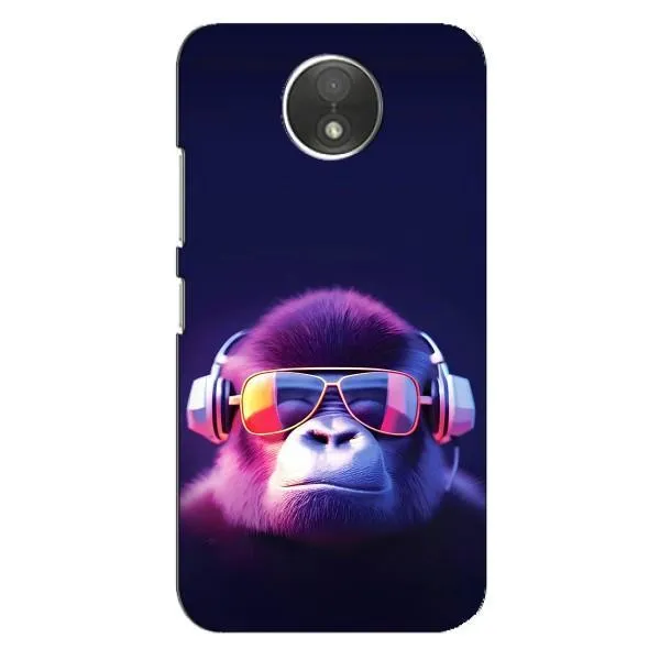 Чехол с принтом «Стильная обезьяна» для Motorola Moto C (XT1750)
