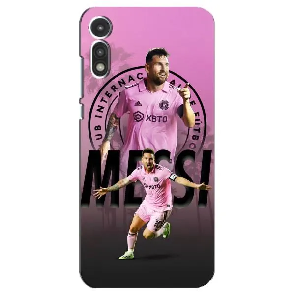 Чехол с принтом «Messi Miami» для Motorola MOTO E 2020