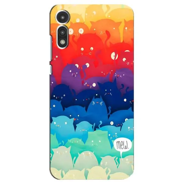 Чехол с принтом «Mew» для Motorola MOTO E 2020