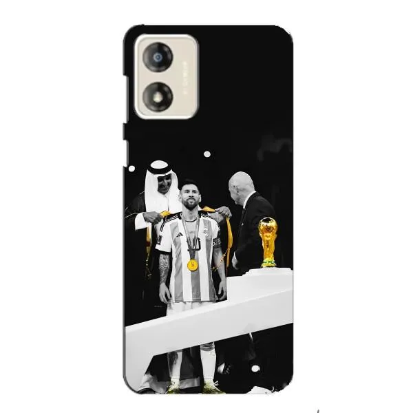 Чехол с принтом «Месси в накидке» для Motorola MOTO E13