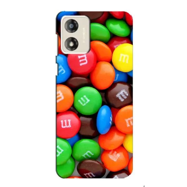 Чехол с принтом «MM's» для Motorola MOTO E13