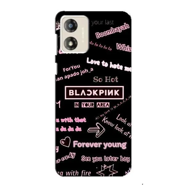 Чехол с принтом «BLACKPINK» для Motorola MOTO E13