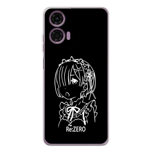 Чехол с принтом «Re: Zero» для Motorola Moto E14