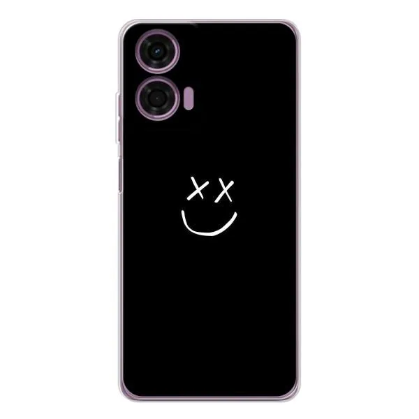 Чехол с принтом «Смайл» для Motorola Moto E14