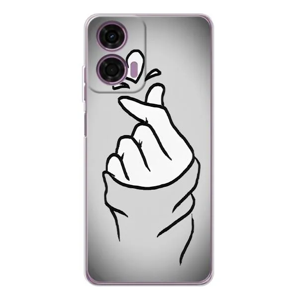Чехол с принтом «Значок Love» для Motorola Moto E14 Чехол с принтом «Значок Love» для Motorola Moto E14