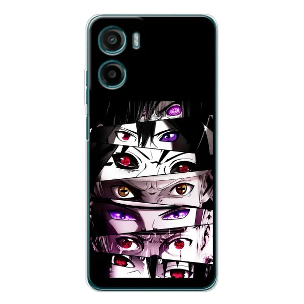 Чехол с принтом «Глаза Anime» для Motorola Moto E15