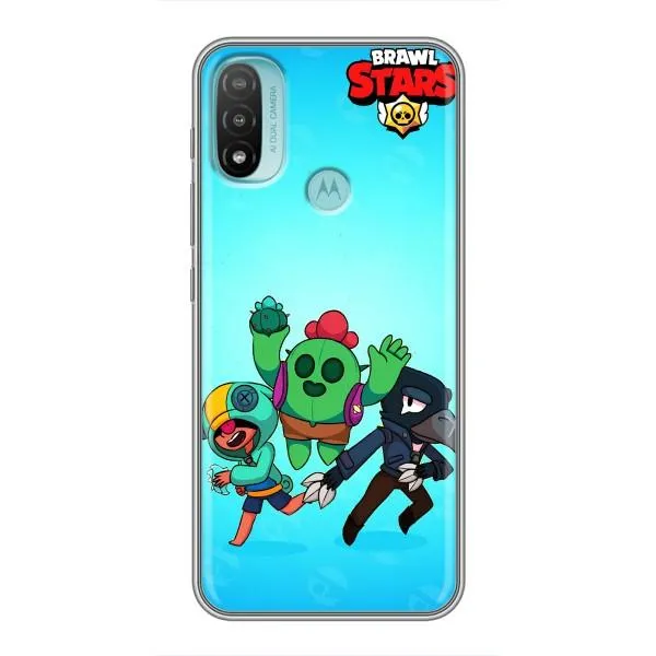 Чехол с принтом «Трио героев» для Motorola MOTO E20