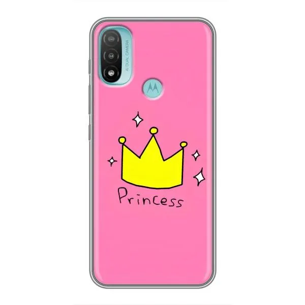 Чехол с принтом «Princess» для Motorola MOTO E20