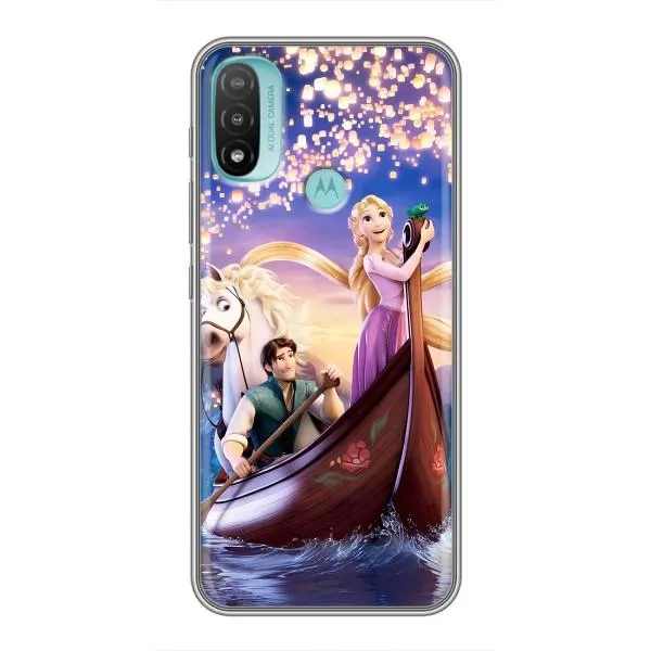 Чехол с принтом «Рапунцель и Флин» для Motorola MOTO E20