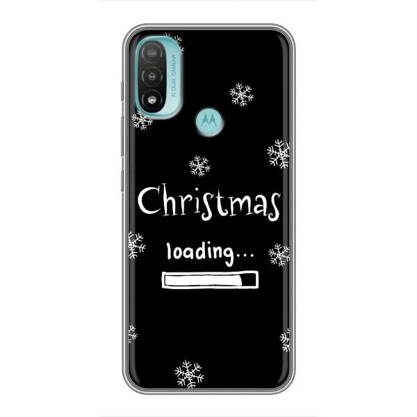 Чехол с принтом «Christmas loading» для Motorola MOTO E20