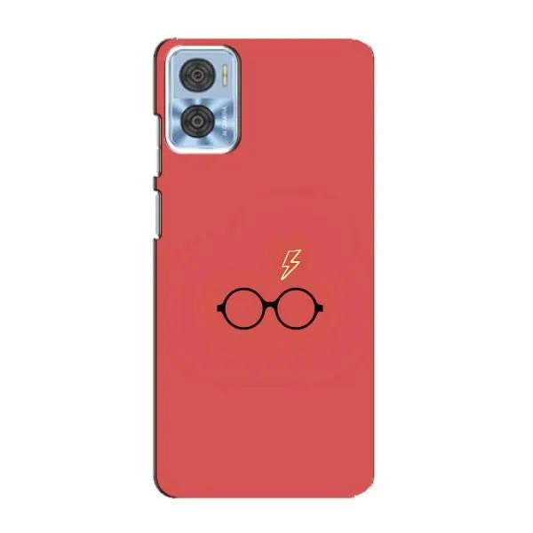 Чехол с принтом «шрам и очки» для Motorola MOTO E22 Чехол с принтом «шрам и очки» для Motorola MOTO E22