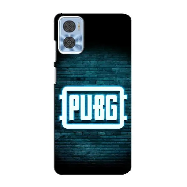 Чехол с принтом «Лого PUBG» для Motorola MOTO E22 Чехол с принтом «Лого PUBG» для Motorola MOTO E22