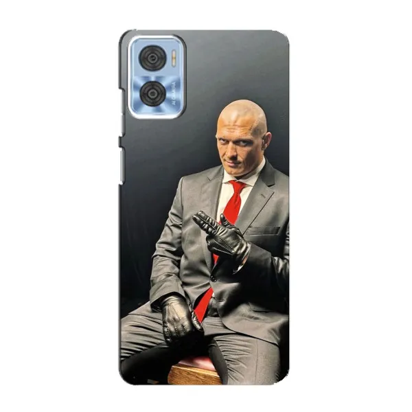 Чехол с принтом «Усик Hitman» для Motorola MOTO E22 Чехол с принтом «Усик Hitman» для Motorola MOTO E22
