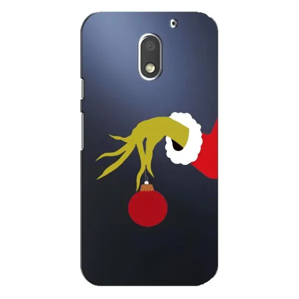 Чехол с принтом «Гринч с игрушкой» для Motorola MOTO E3