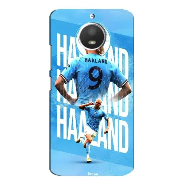 Чехол с принтом «Erling Haaland» для Motorola MOTO E4