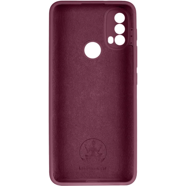 Чехол Silicone Cover Lakshmi Full Camera (AAA) для Motorola Moto E40 — Бордовый — фото 3 Чехол Silicone Cover Lakshmi Full Camera (AAA) для Motorola Moto E40 — Бордовый — фото 3