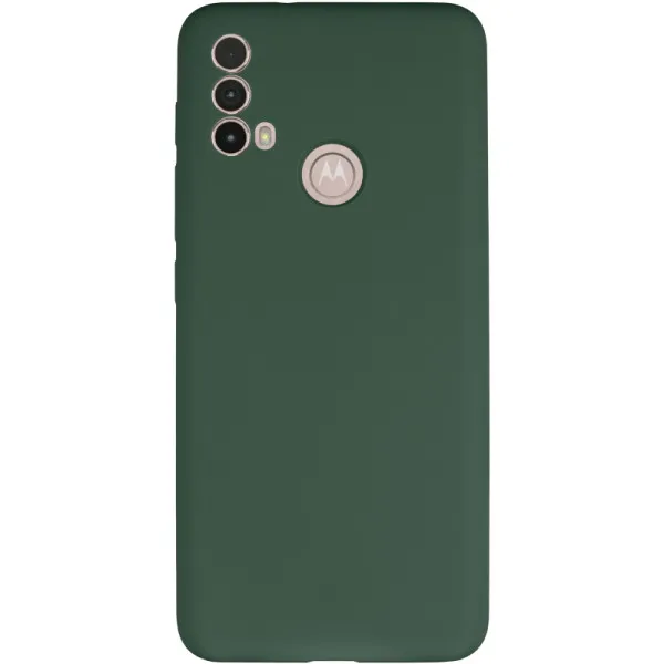 Чехол Silicone Cover Lakshmi Full Camera (AAA) для Motorola Moto E40 — Зеленый — фото 2 Чехол Silicone Cover Lakshmi Full Camera (AAA) для Motorola Moto E40 — Зеленый — фото 2