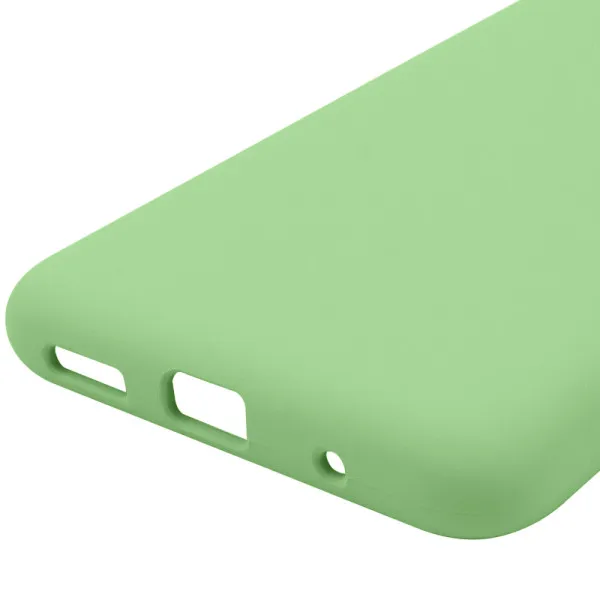 Чехол Silicone Cover Lakshmi Full Camera (AAA) для Motorola Moto E40 — Мятный — фото 5