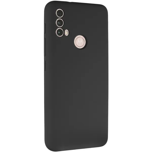 Чехол Silicone Cover Lakshmi Full Camera (AAA) для Motorola Moto E40 — Черный — фото 1 Чехол Silicone Cover Lakshmi Full Camera (AAA) для Motorola Moto E40 — Черный — фото 1