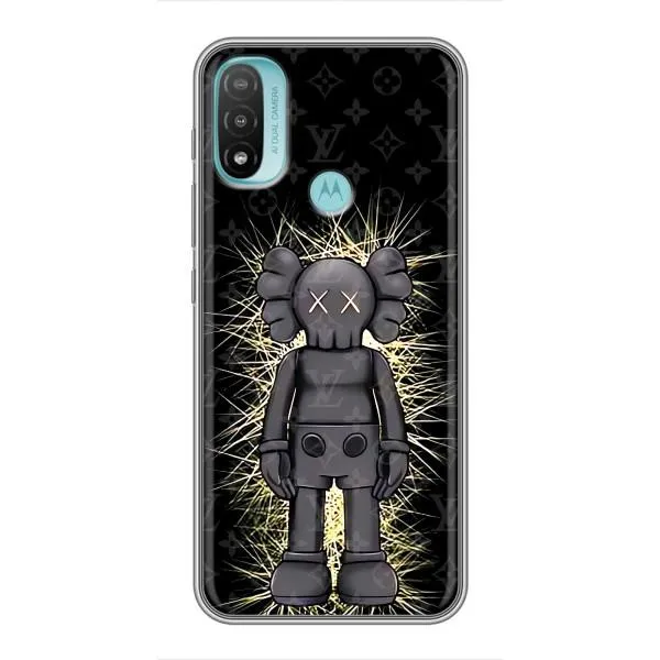 Чехол с принтом «Bearbrick LV» для Motorola MOTO E40
