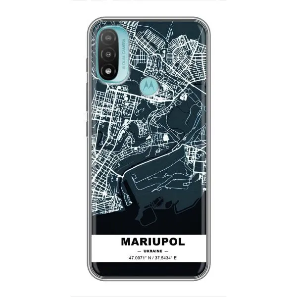 Чехол с принтом «Мариуполь» для Motorola MOTO E40