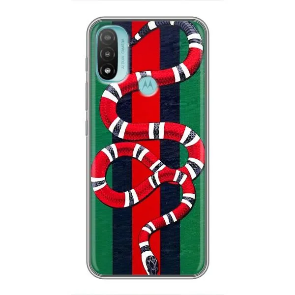 Чехол с принтом «Gucci змия» для Motorola MOTO E40 Чехол с принтом «Gucci змия» для Motorola MOTO E40
