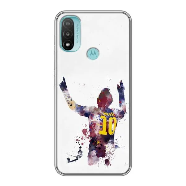 Чехол с принтом «Messi Barca» для Motorola MOTO E40