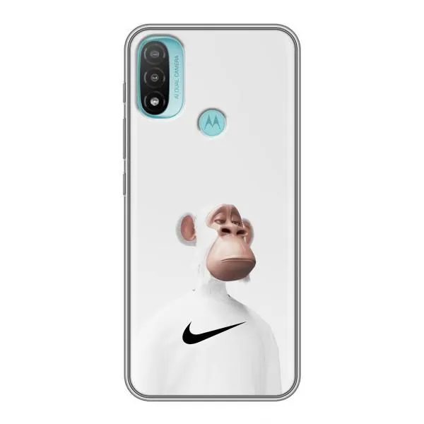 Чехол с принтом «обезьяна NFT Nike» для Motorola MOTO E40