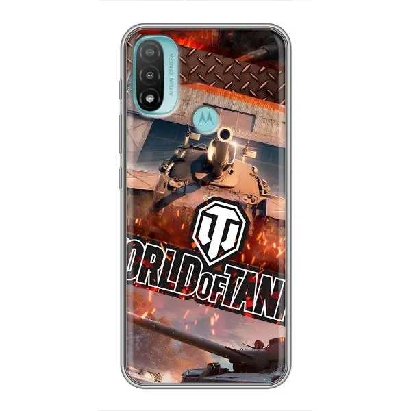 Чехол с принтом «World of Tanks» для Motorola MOTO E40