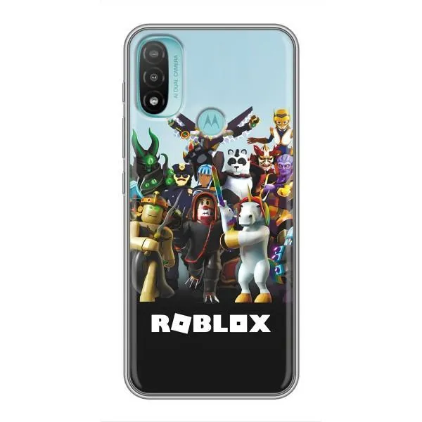 Чехол с принтом «ROBLEX» для Motorola MOTO E40