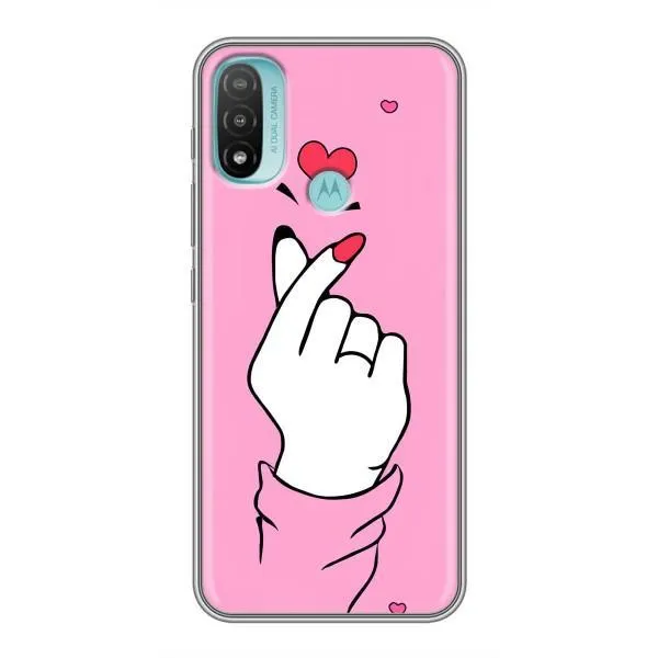 Чехол с принтом «Знак Love» для Motorola MOTO E40
