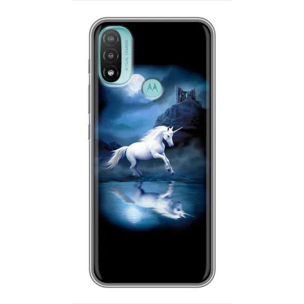 Чехол с принтом «Единорог» для Motorola MOTO E40