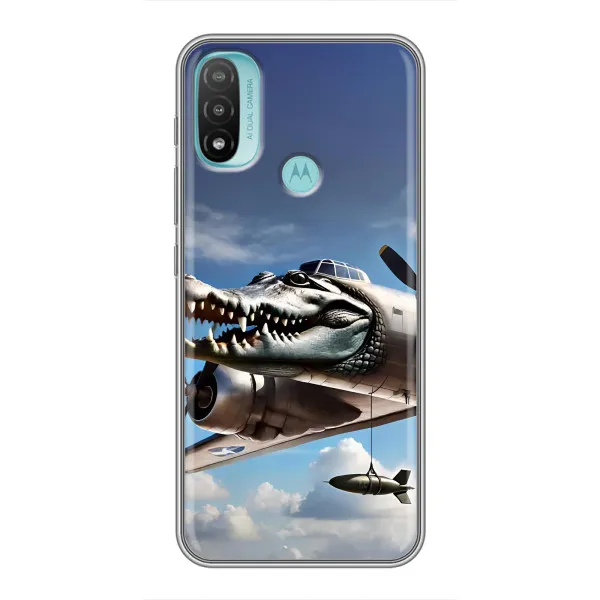 Чехол с принтом «Бомбардиро крокодило» для Motorola MOTO E40 Чехол с принтом «Бомбардиро крокодило» для Motorola MOTO E40