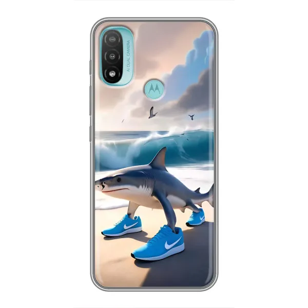 Чехол с принтом «Тралалело тралала» для Motorola MOTO E40 Чехол с принтом «Тралалело тралала» для Motorola MOTO E40
