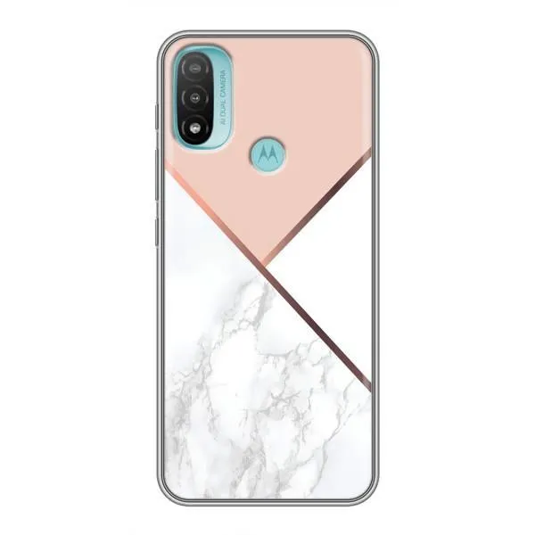 Чехол с принтом «Тройной мрамор» для Motorola MOTO E40 Чехол с принтом «Тройной мрамор» для Motorola MOTO E40