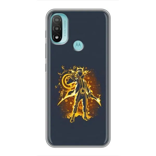 Чехол с принтом «золотой Наруто» для Motorola MOTO E40