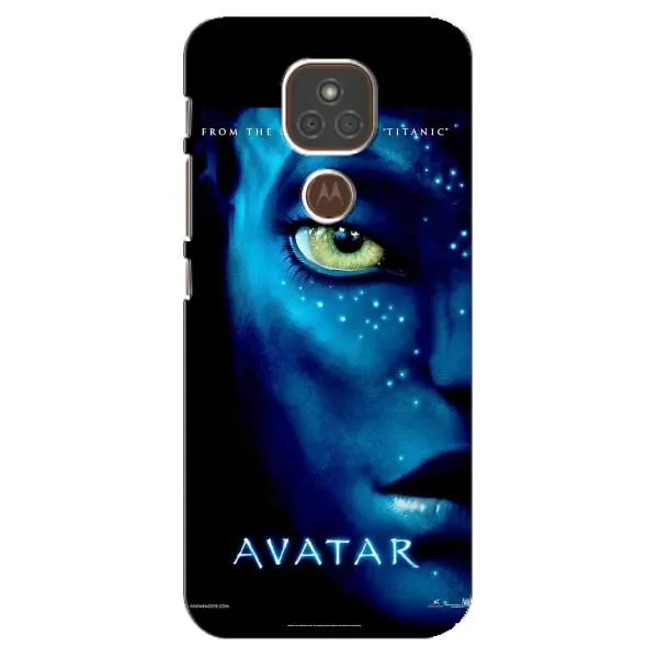 Чехол с принтом «глаз Аватара» для Motorola MOTO E7 Plus