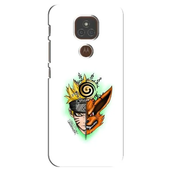 Чехол с принтом «Наруто Курама» для Motorola MOTO E7 Plus