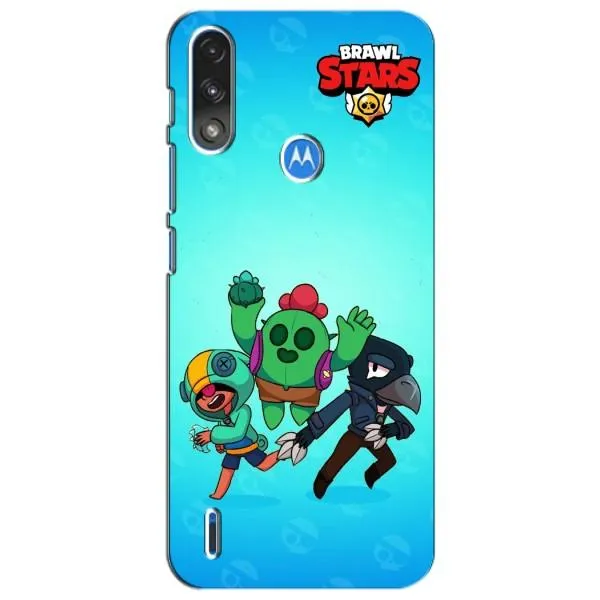 Чехол с принтом «Трио героев» для Motorola E7 Power
