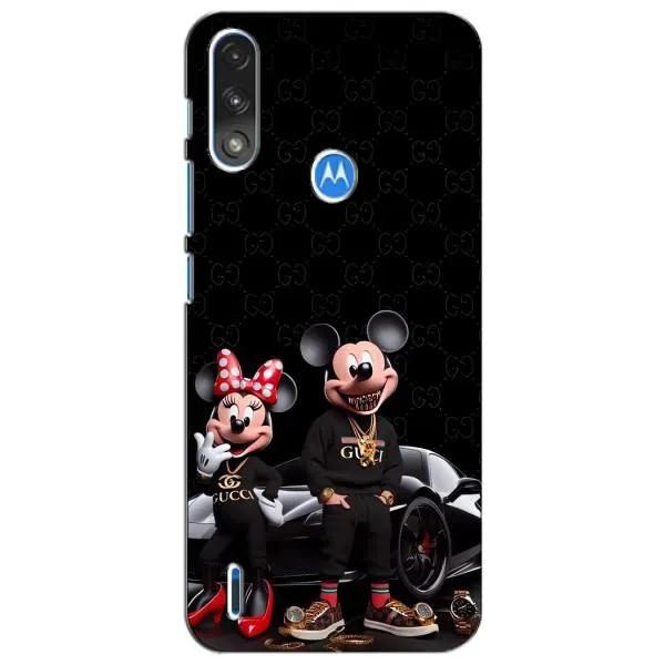 Чехол с принтом «Семья Маусов» для Motorola E7 Power