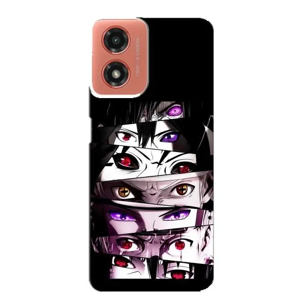 Чехол с принтом «Глаза Anime» для Motorola MOTO G04