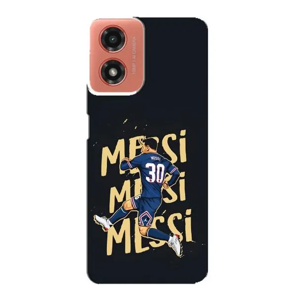 Чехол с принтом «Messi ПСЖ» для Motorola MOTO G04