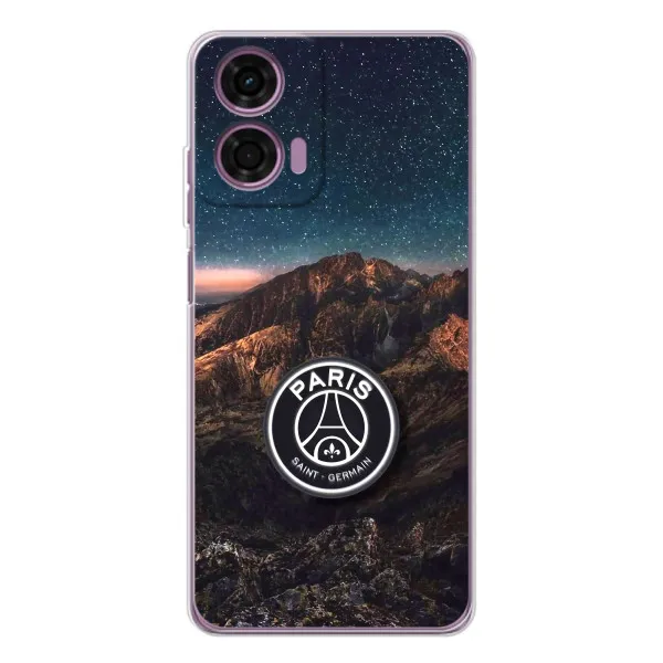 Чехол с принтом «ФК ПСЖ» для Motorola MOTO G04