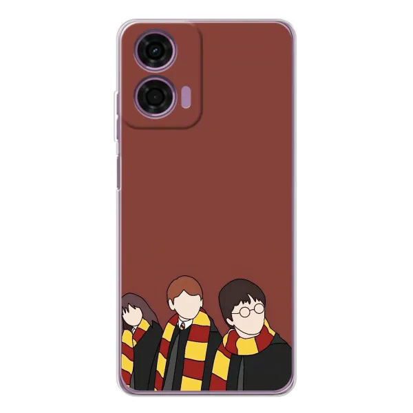 Чехол с принтом «Гарри с друзьями» для Motorola MOTO G04
