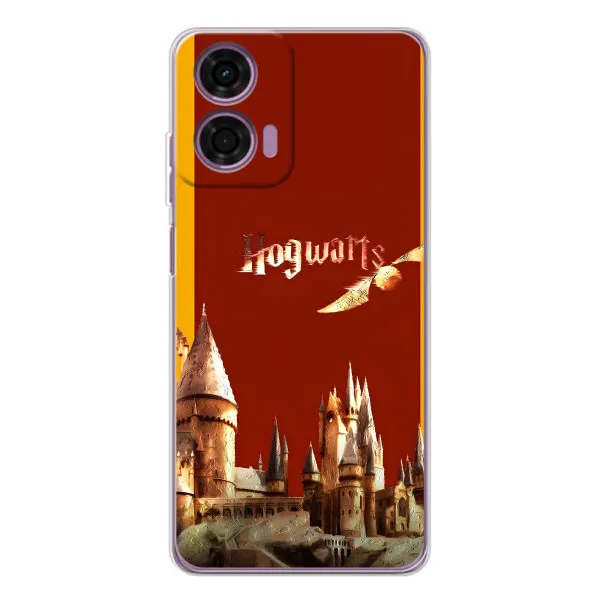Чехол с принтом «Hogwarts» для Motorola MOTO G04